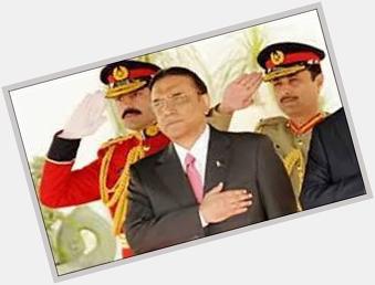 H e former president co chairman PPP mr asif ali Zardari happy birthday to u  