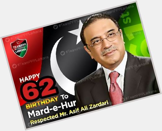 Happy birthday sir Asif Ali Zardari sahib.
Saeed bangash worker Pakistan ppp zila Hyderabad 