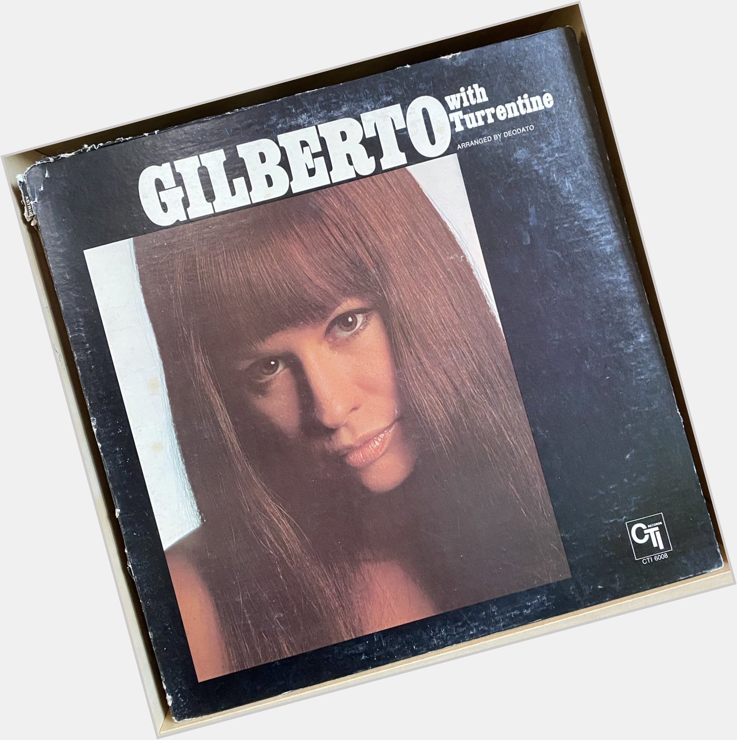 Happy birthday to the one and only Astrud Gilberto. Now playing. Gilberto with Turrentine. 1971. 