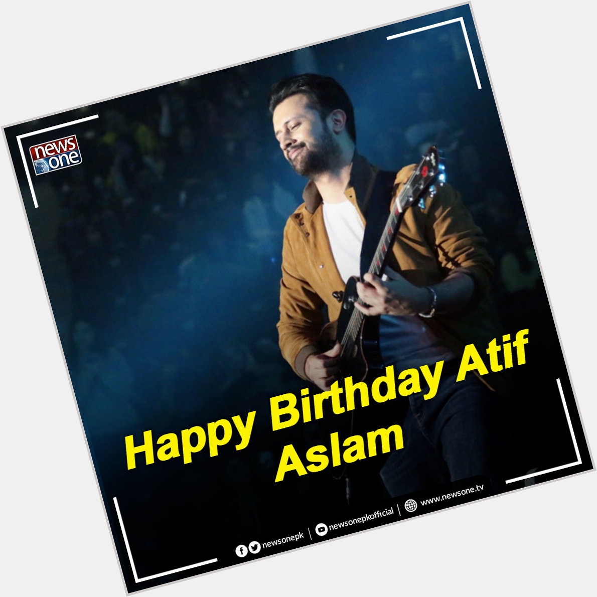 Happy Birthday To The Phenomenal And Extremely Talented Atif Aslam   