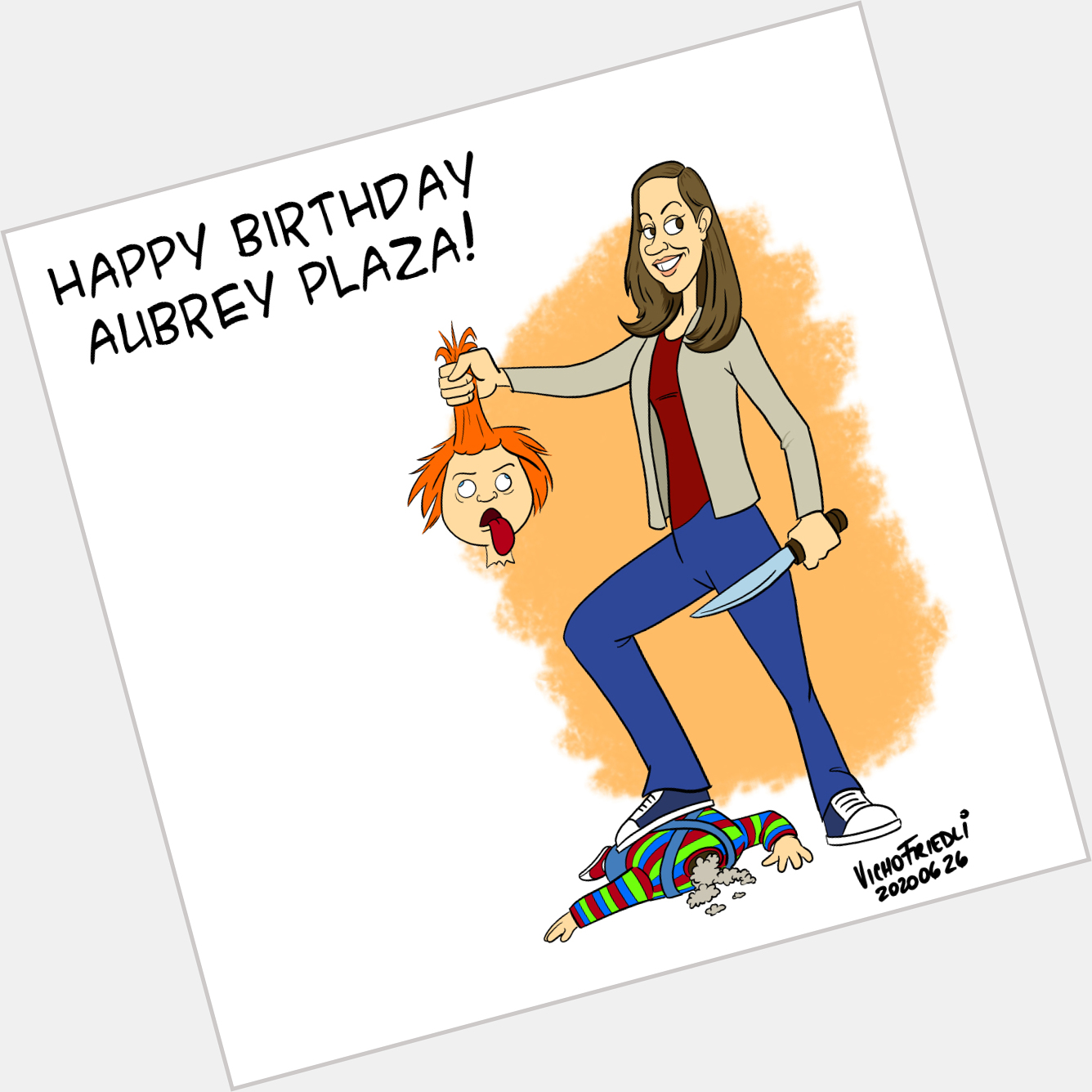 Happy birthday to Aubrey Plaza! ( 