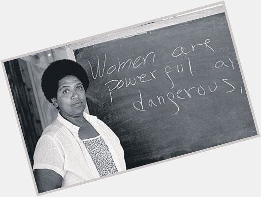 Happy Birthday Audre Lorde! You are missed    