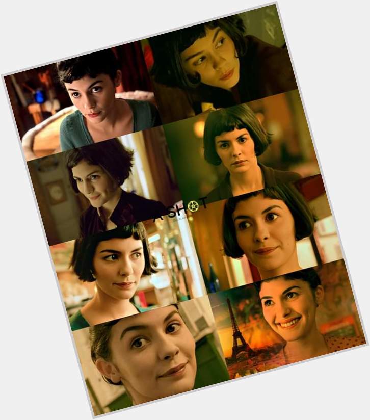   | Audrey Tautou in \Amélie\ (2001). Happy 44th birthday to her.  