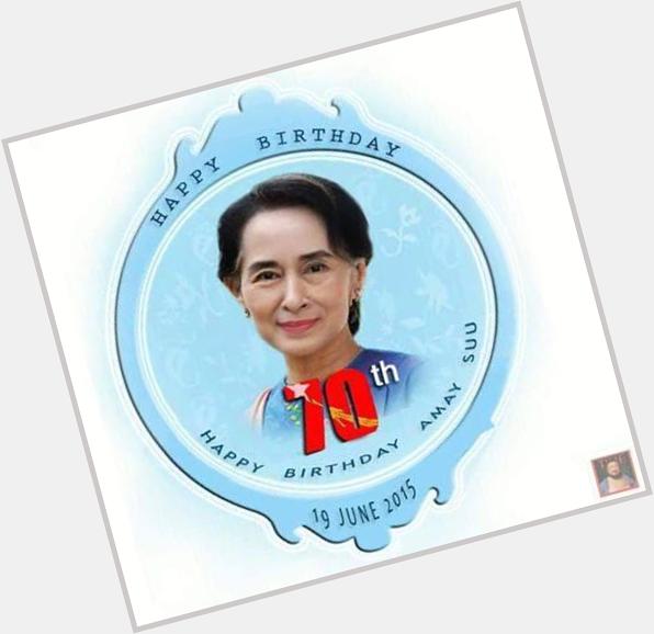 ==Happy  birthday   Daw Aung San Suu Kyi(Myanmar Poems)=
 