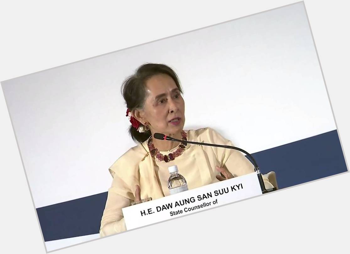 June 19:Happy 74th birthday to Nobel Peace Prize laureate,Aung San Suu Kyi (\"Myanmar State Counsellor\") 