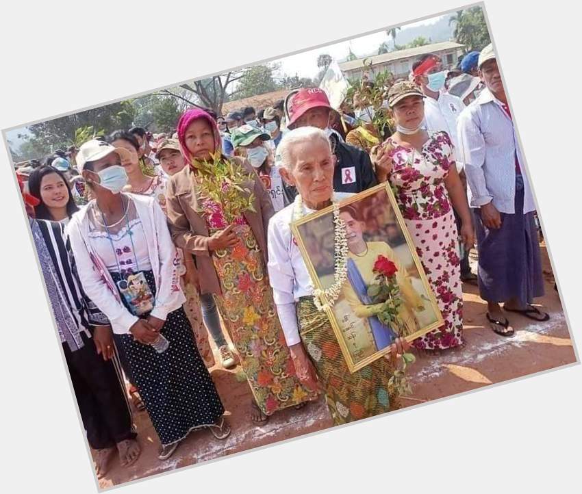 Happy Birthday Aung San Suu Kyi 76 years old 19 June 2021 