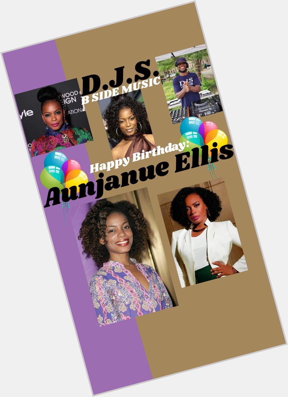 I(D.J.S.) wish Film/Stage/Television Actress: \"AUNJANUE ELLIS\" Happy Birthday!!! 