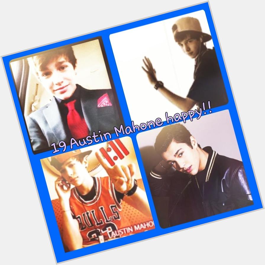 N a day like this a
talented and
wonderful person was
brought to Happy
Birthday Austin
Mahone world !! 
