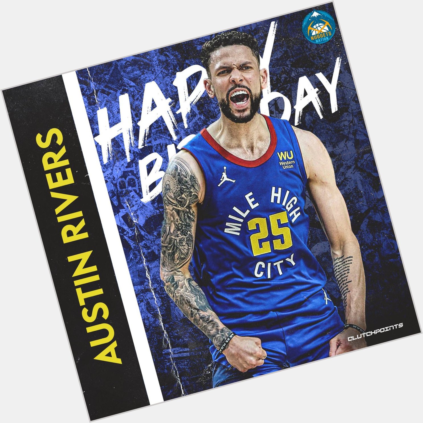 Join Nuggets Nation in greeting Austin Rivers a happy 29th birthday! 