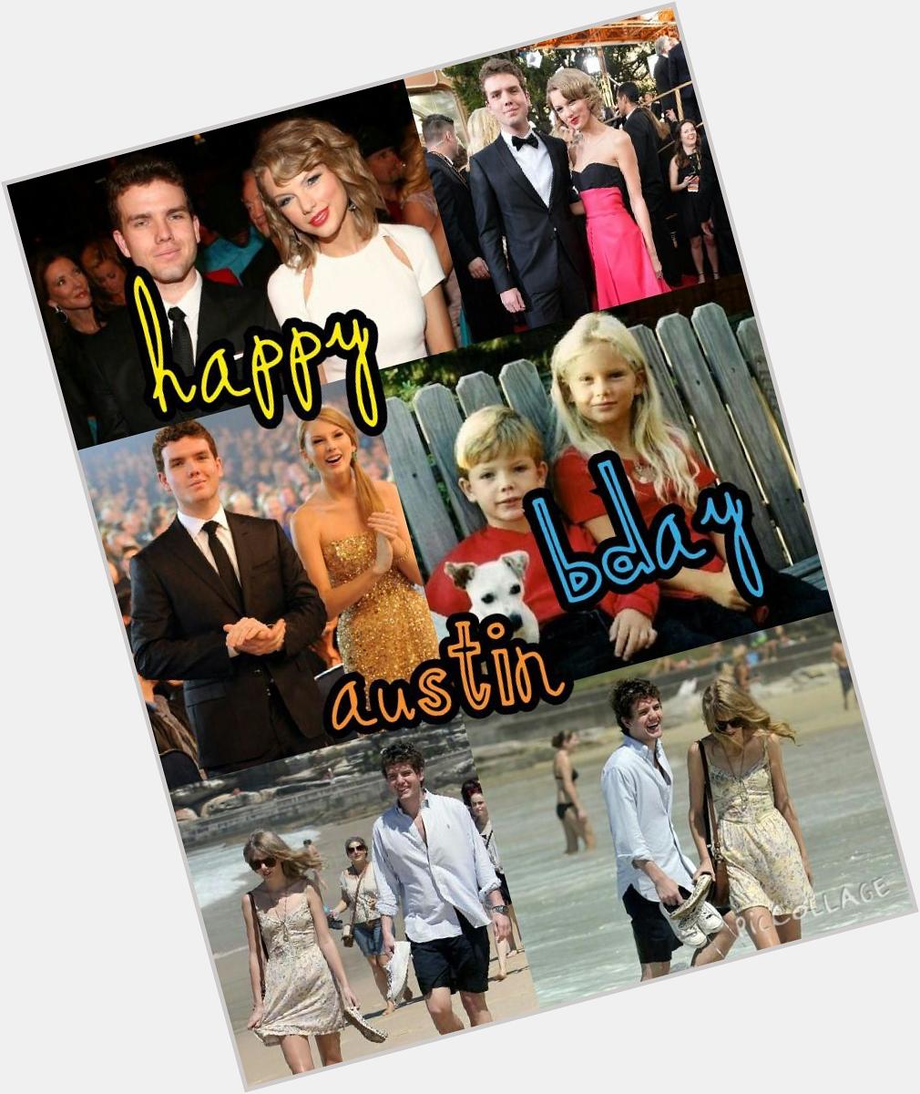 Happy birthday austin swift and thanks for all of ur support for ur sister         