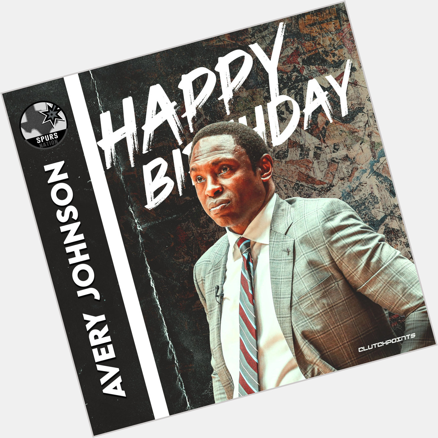 Spurs Nation, let\s all greet the Little General Avery Johnson a Happy 57th Birthday! 