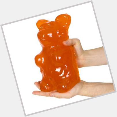  Happy birthday! & I can\t come to tour, so here\s a virtual giant gummy bear for you instead 