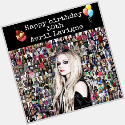 Happy Birthday kakak Avril Lavigne :-* 
From Little BlackStar Indonesia :-D    
