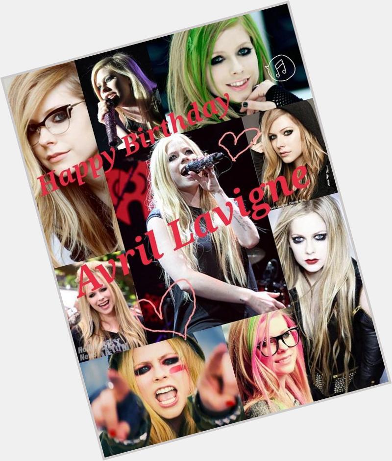 Happy Birthday Avril Lavigne in Japan time. 
