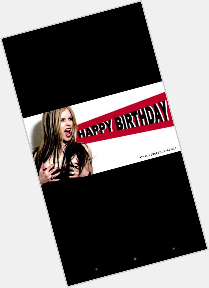 Happy birthday Avril Lavigne 30th             