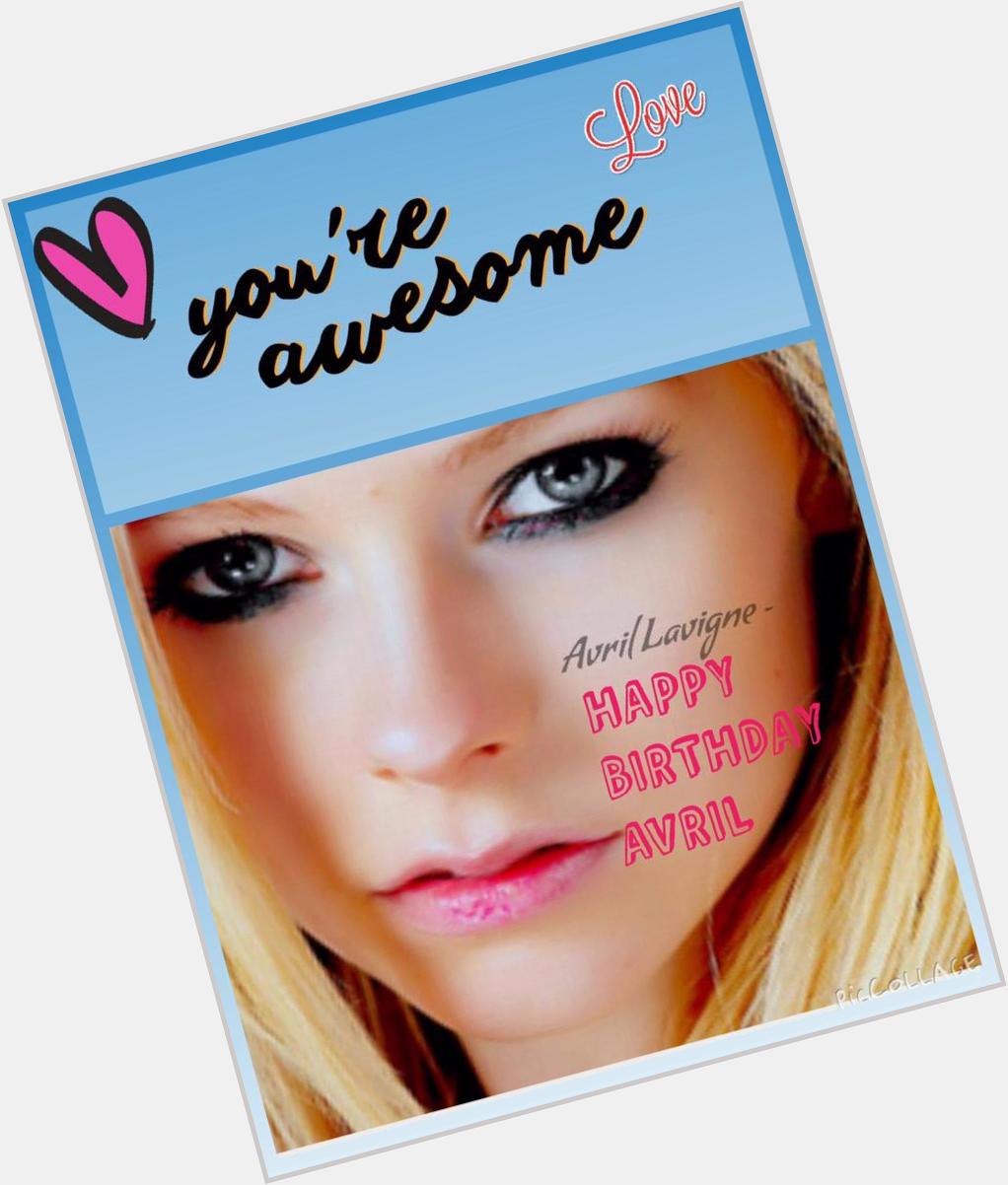   Happy Birthday Avril Lavigne 