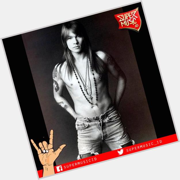 1962: Happy Birthday, Axl Rose pendiri sekaligus frontman bengal dari Guns N\ Roses 