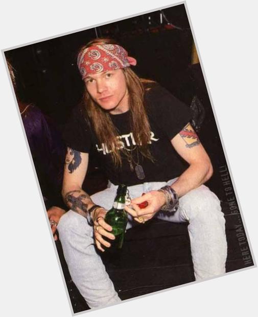 Image from 
A big Happy birthday to Axl Rose 