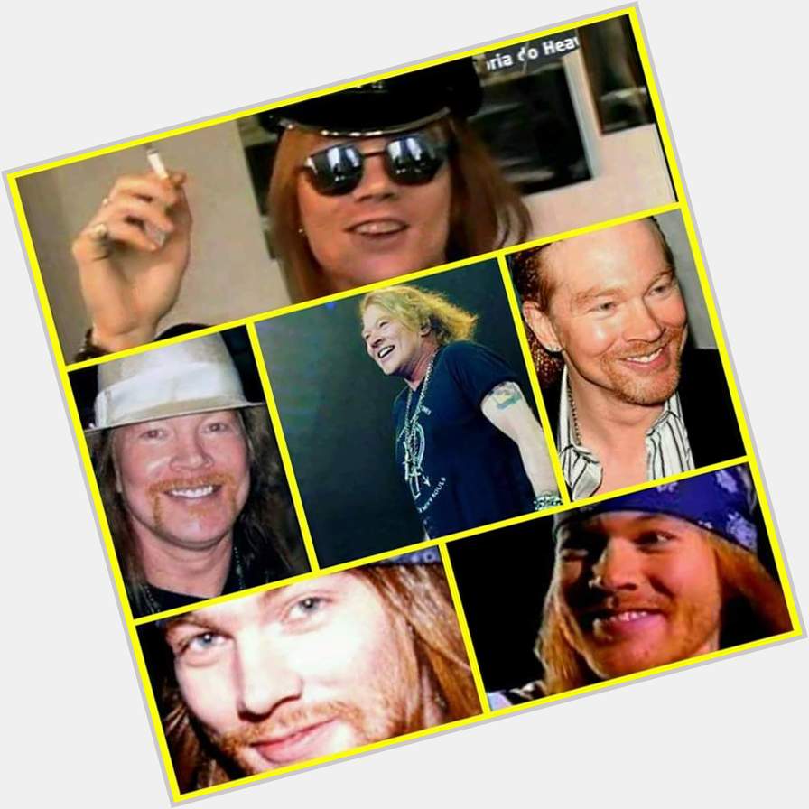  Happy Birthday, my Sweet love Axl Rose! Long Life! 