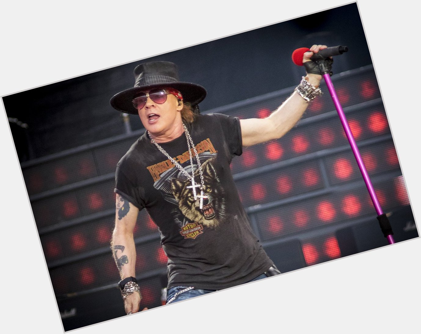 Axl Rose is56years old today. He was born on 6 February 1962 Happy birthday! 