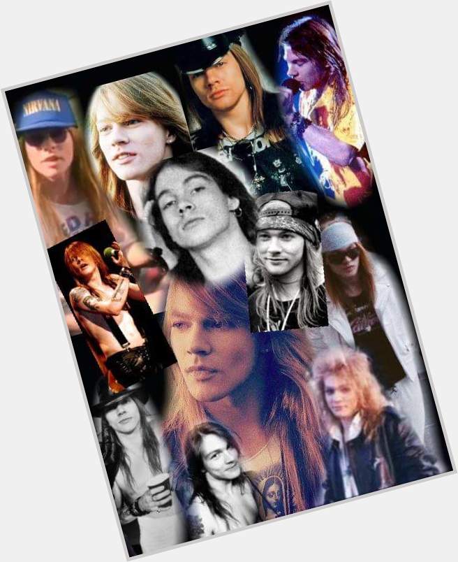 Happy 56th Birthday AXL ROSE was born this day in Feb 06, 1962.    