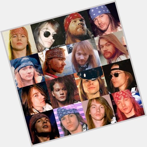 Happy Birthday to W. Axl Rose who is 57 today. 