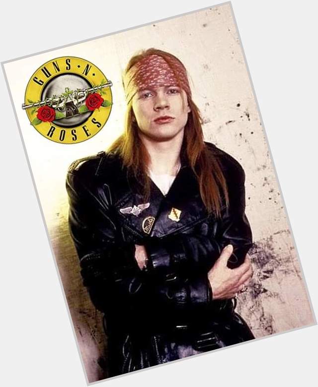 Happy birthday AXL ROSE!
(February 6, 1962) 