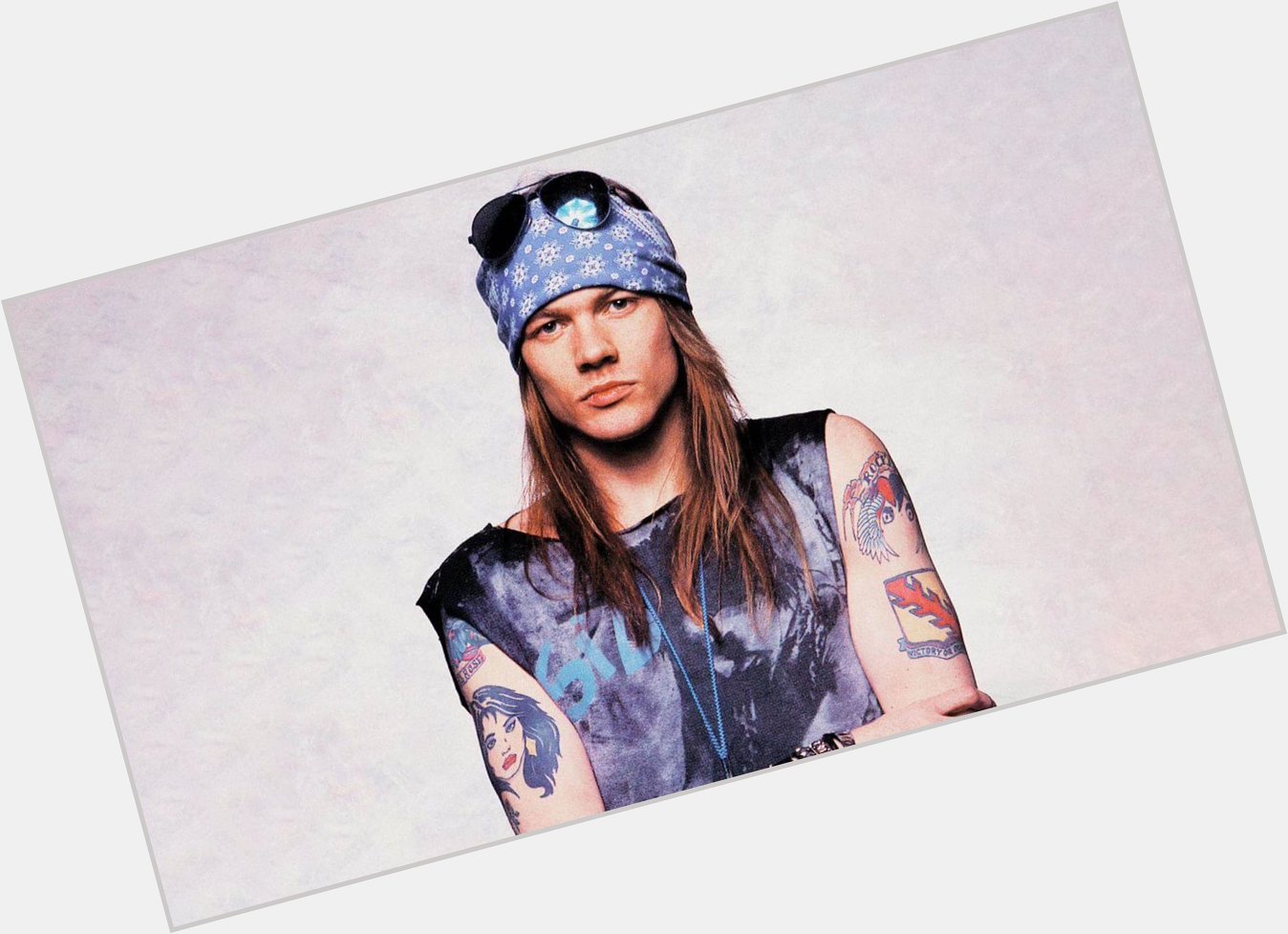 Happy 58th birthday to Axl Rose!  