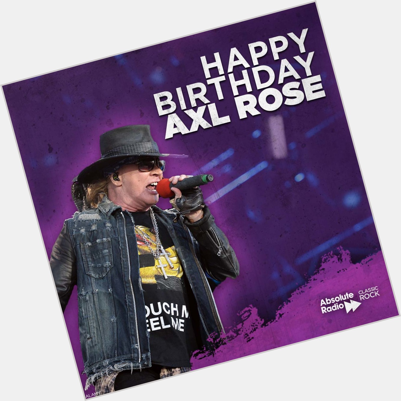 Happy birthday Axl Rose! 

In his honour, tell us your favourite song... 