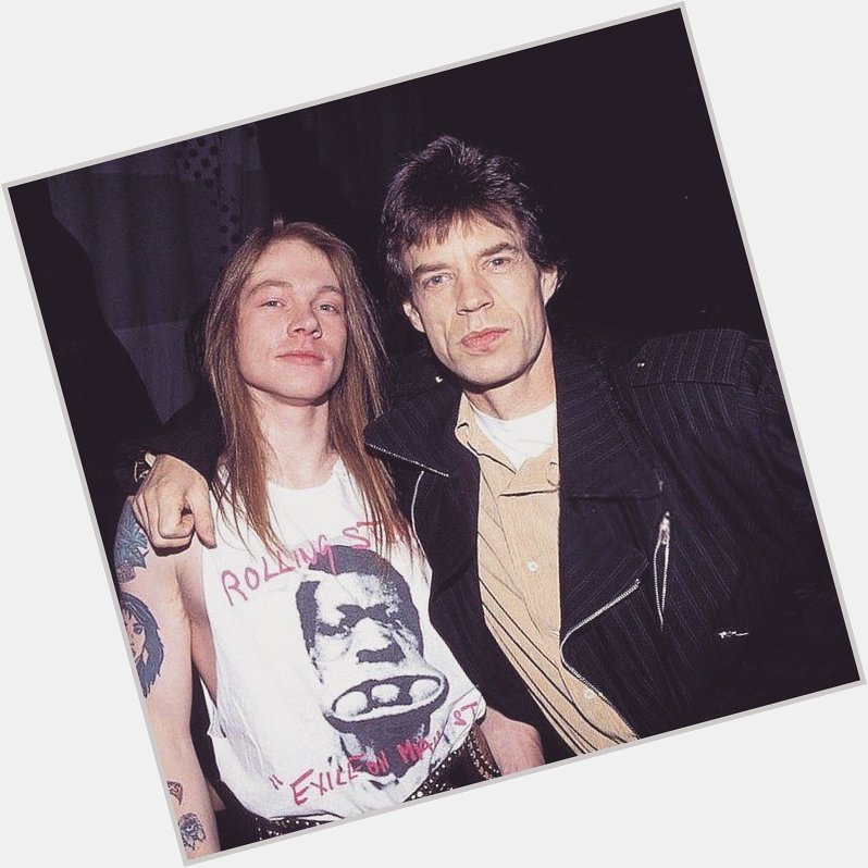 Wishing a very Happy Birthday to Axl Rose! 