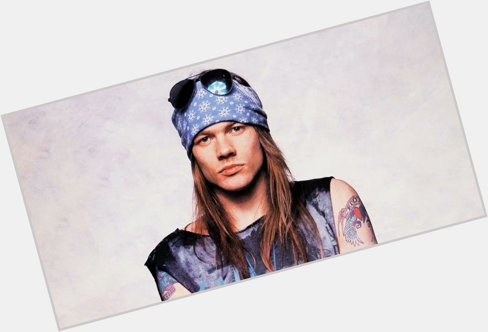 Y\all feel old yet? Happy 60th birthday Axl Rose. 