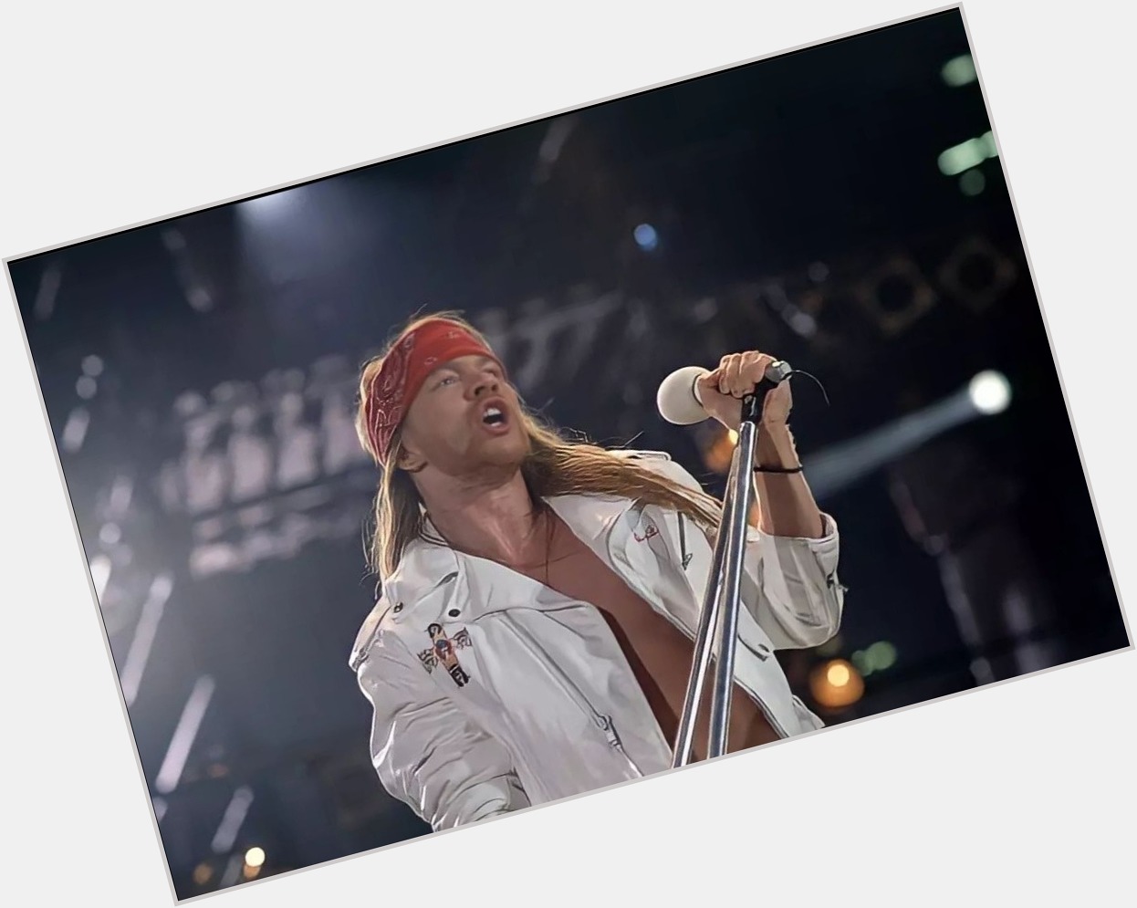 Happy 60th birthday to Axl Rose who was born on this day in 1962!  