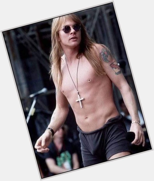 Happy 60th birthday to my first ever crush, Axl Rose 