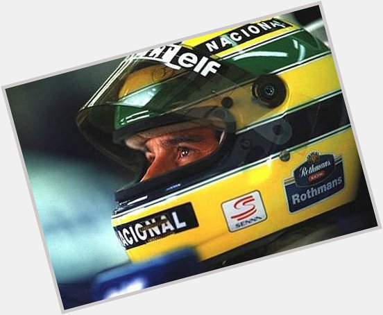 Happy birthday Ayrton Senna 