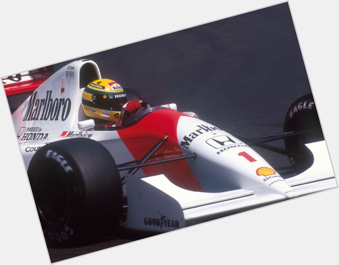  in 1960, McLaren hero, Ayrton Senna was born. 