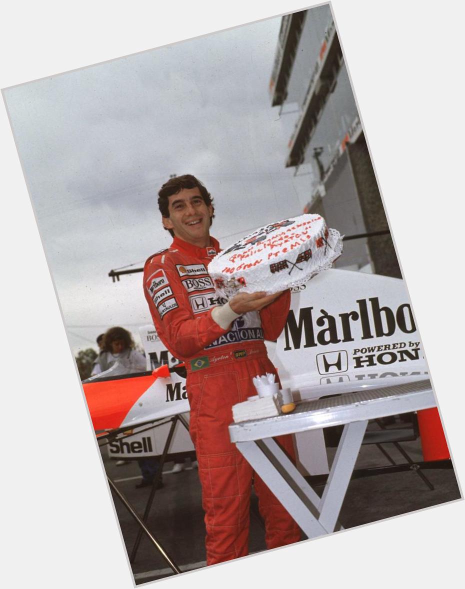\" Happy Birthday Ayrton Senna! 