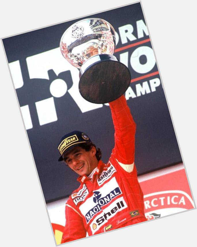 Happy birthday Ayrton Senna!  