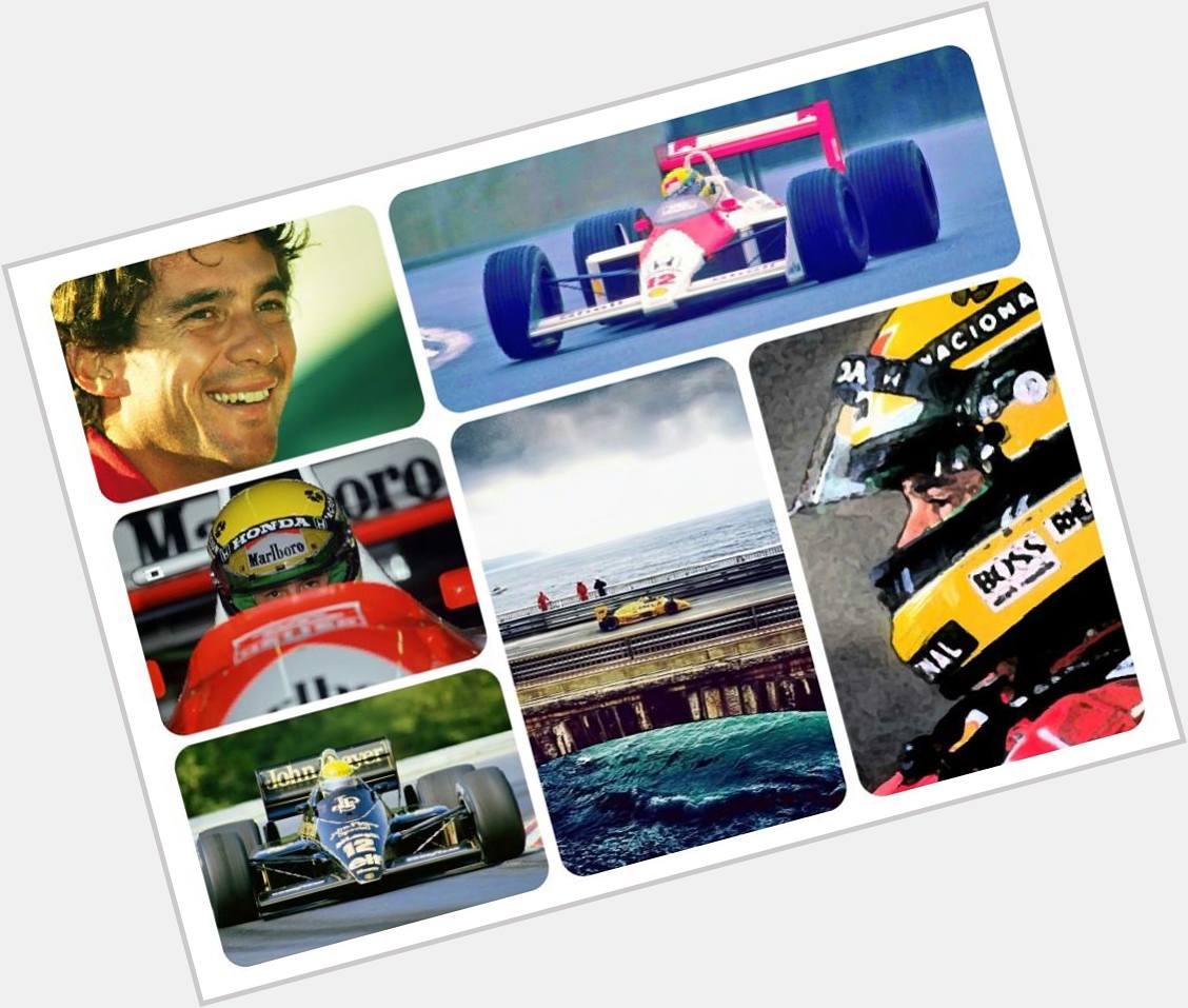 Happy Birthday to Ayrton Senna da Silva!  