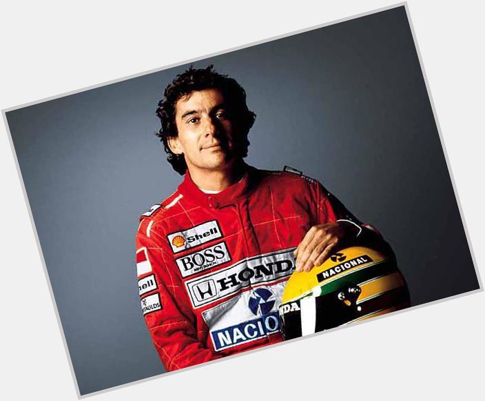 \" Happy Birthday to Formula Ones greatest, Ayrton Senna 
