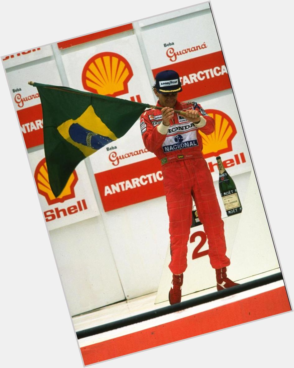 Happy 55th birthday to Ayrton Senna!  
