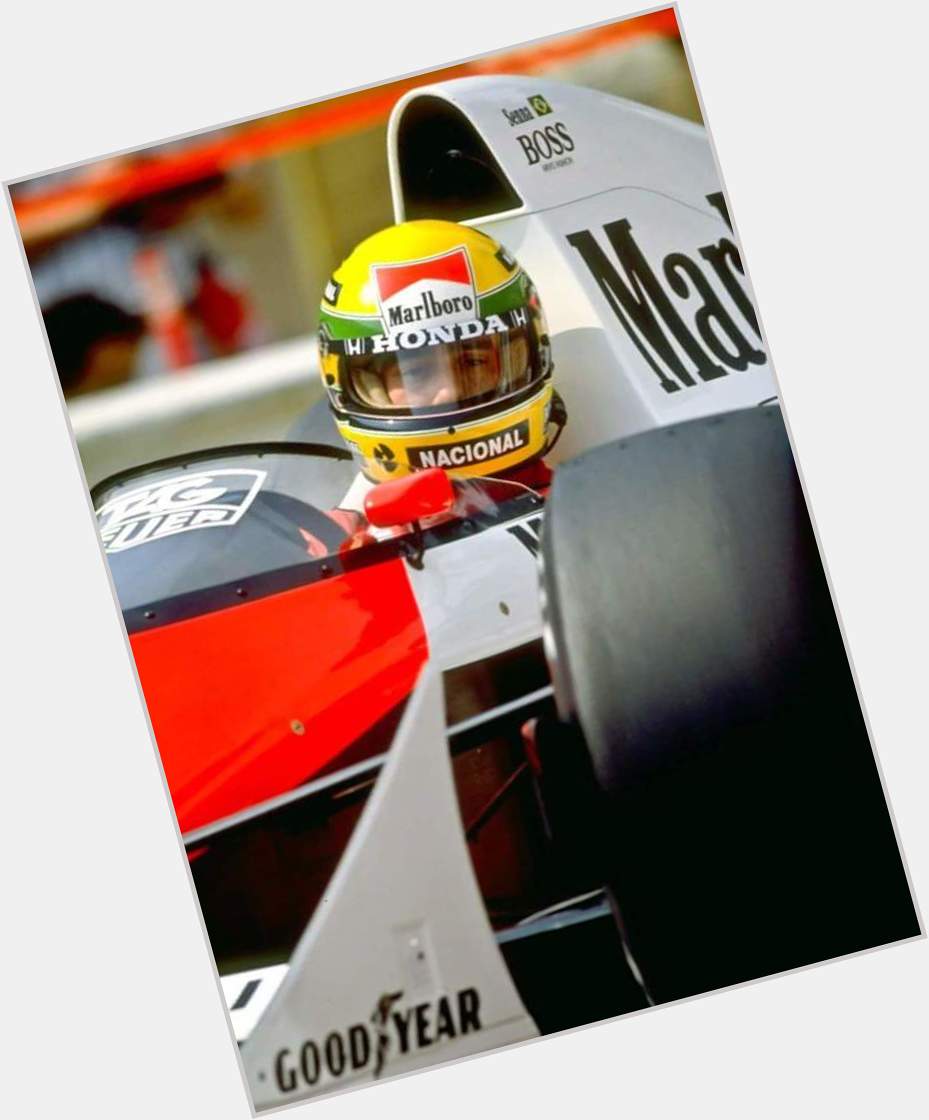  there was never a driver like ayrton senna  and there never will be .....happy birthday 