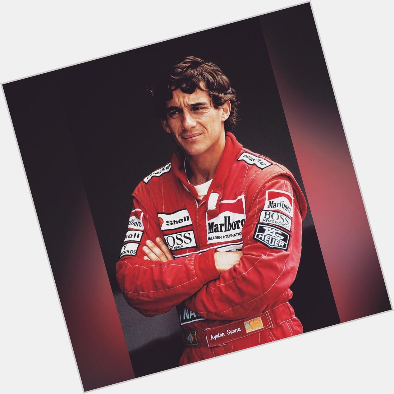 Happy birthday, Ayrton Senna     