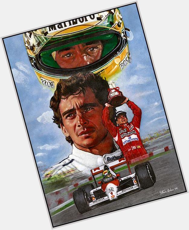 Hoy cumpliria años el mejor piloto de la historia... Happy birthday Ayrton Senna 