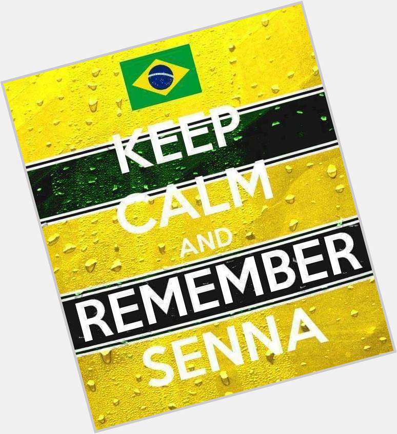 Happy Birthday in heaven Ayrton Senna
Remessage if you wish him a happy Birthday too 