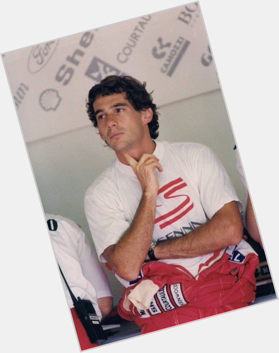 Happy birthday   to the one and only Ayrton Senna  
