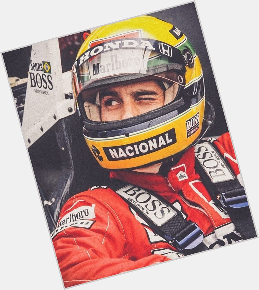 Happy birthday Ayrton Senna. 