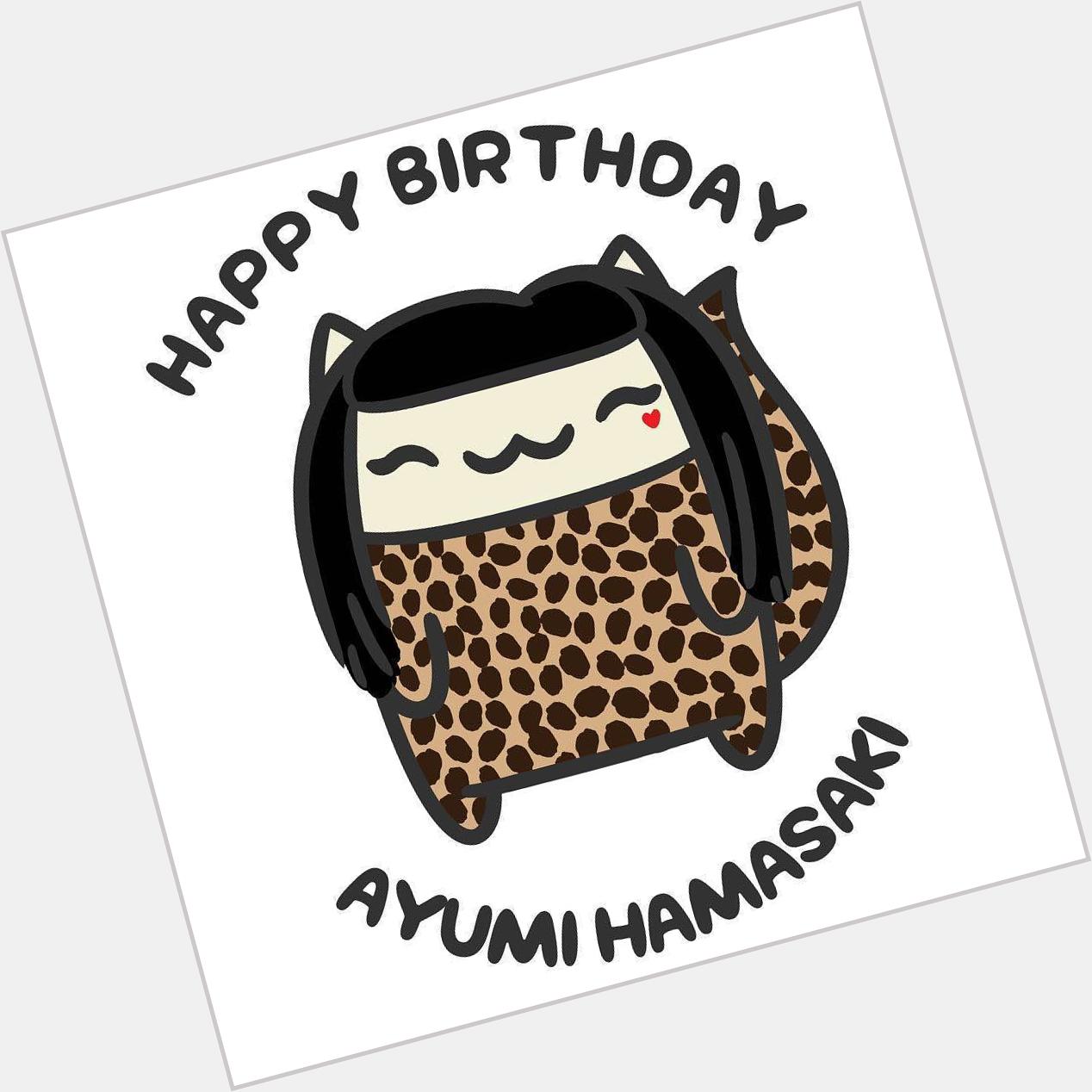 Happy Birthday, Ayumi Hamasaki!  