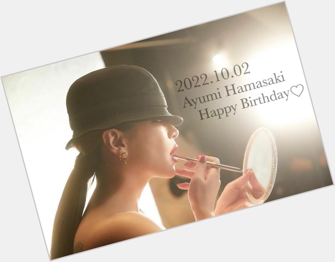 2022.10.02
Ayumi Hamasaki Happy Birthday           ayu    ...    