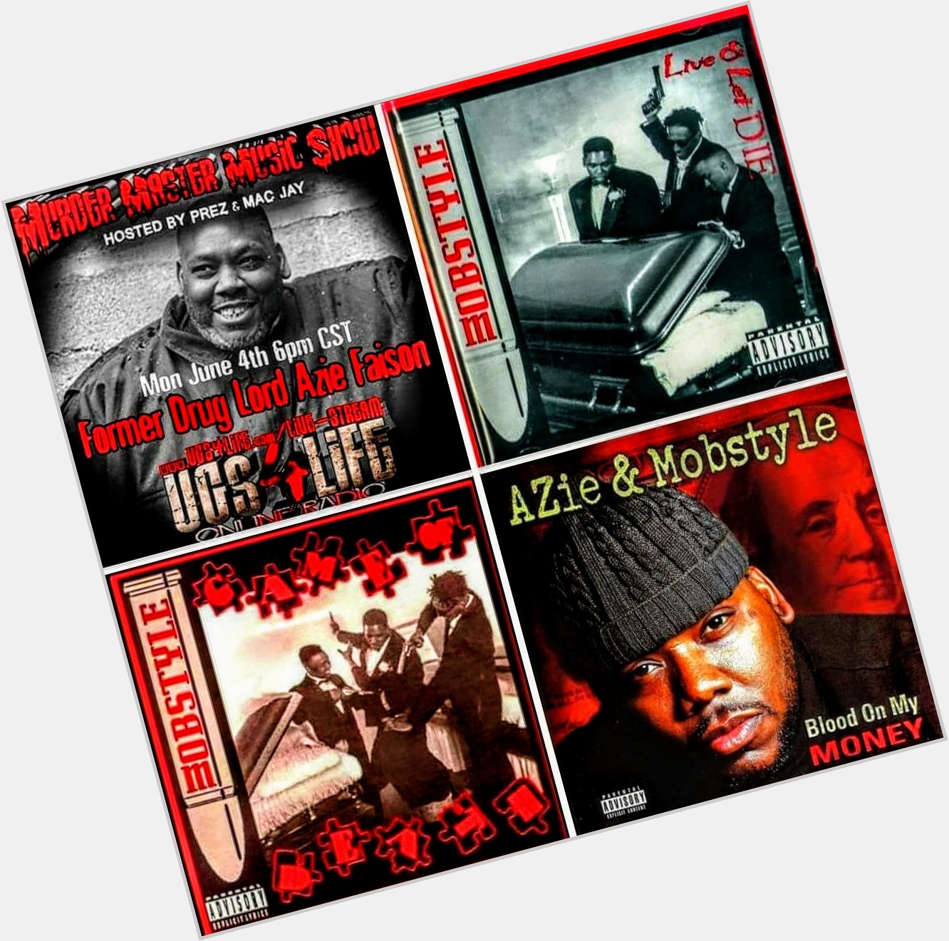 Happy Birthday Azie Faison AZIE FAISON OF MOBSTYLE from Murder Master Music Show 