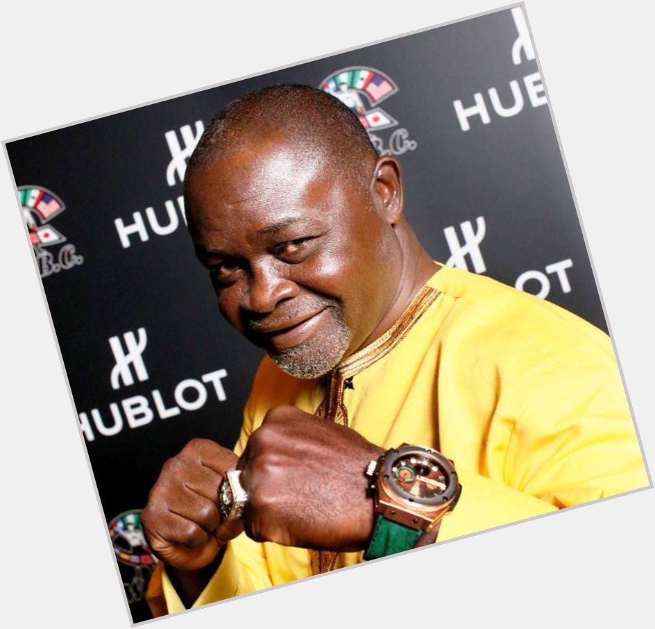 Africa\s greatest Boxer turns 60 today. Happy Birthday Azumah Nelson. 